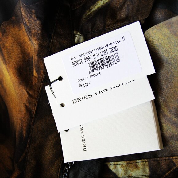 BNWT SS20 DRIES VAN NOTEN RENNIE FLORAL TRENCH COAT S & M - Picture 10 of 16